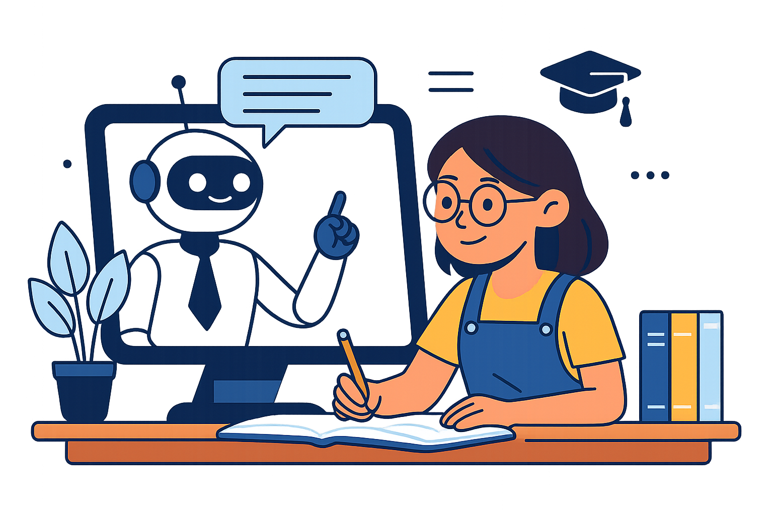 AI Learning Illustration